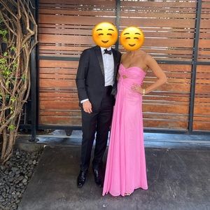 Likely Clea Gown in Hot Pink